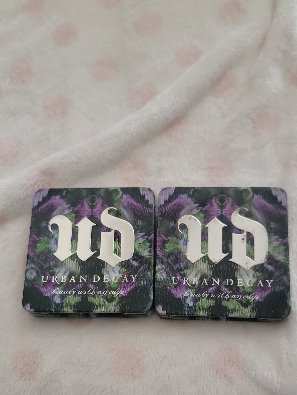 Urban Decay Purple & Green Floral Eyeshadow Duo